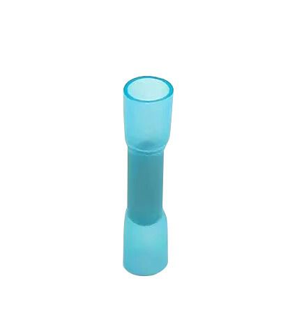Stossverbinder mit Schrumpfisolation - 1.5-2.5mm blau, 50Stk.