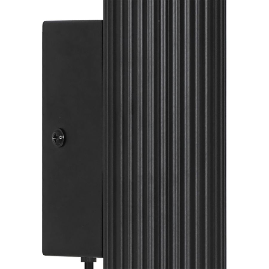 Wandleuchte Vico long Schwarz - 2x5W, GU10, IP20