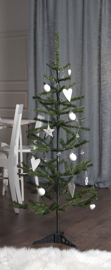 Künstlicher Weihnachtsbaum Jylle - Grün, keine Lämpchen, 140cm Höhe