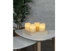 LED Pillar Kerze 4er Pack May - Indoor, Beige, 12.5cm Höhe, Timerfunktion