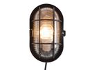 Oval Skot, Wandleuchte/Decke, Schwarz - E27, max.60W, IP44