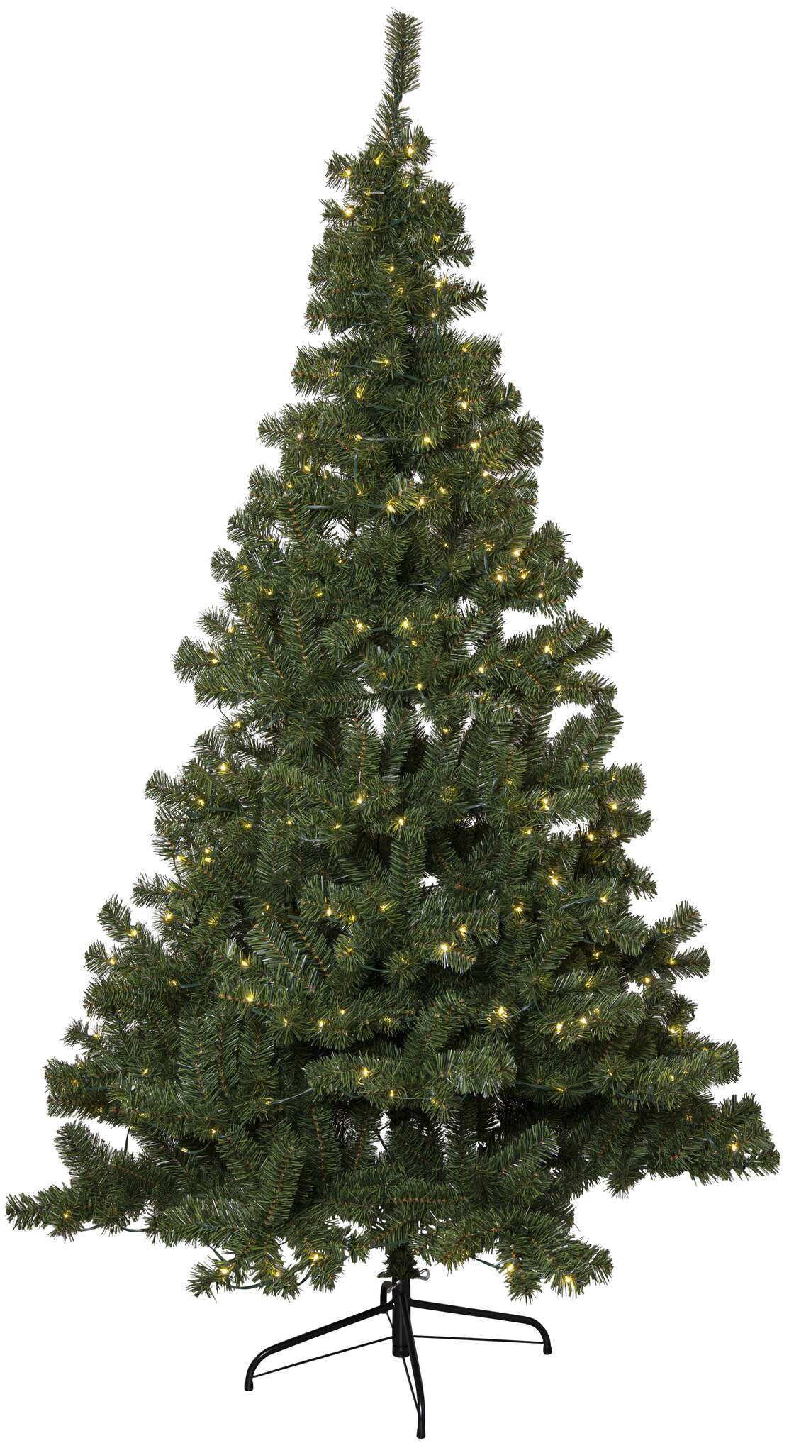 Künstlicher Weihnachtsbaum Ottawa - grün, 400 LED's, 210cm Höhe