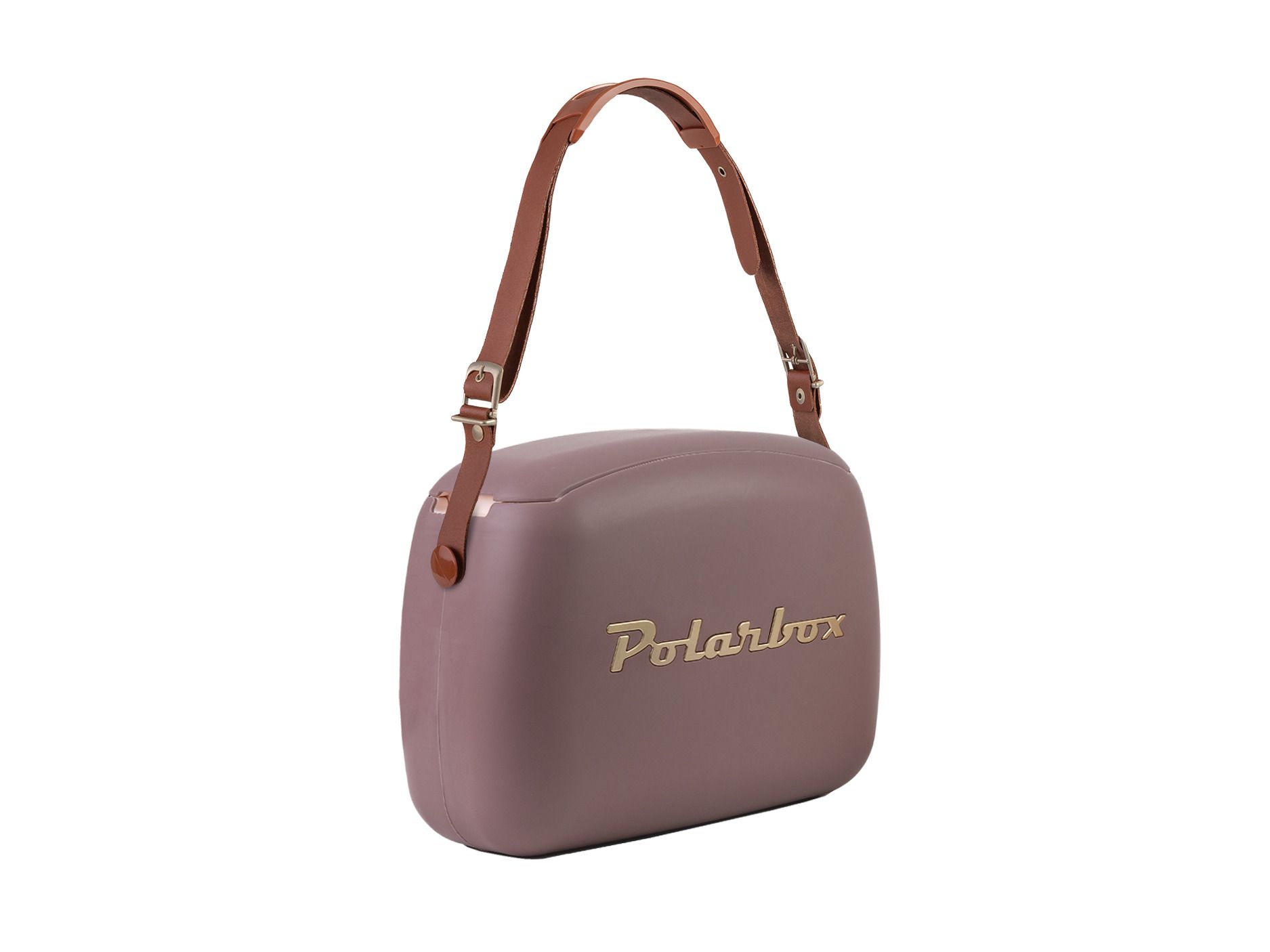 Polarbox CoolerBag flieder 6l inkl. 2 Frischhalte-Dosen 2x nude - Kühlbox, 6l, Vintage Design