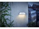 LED Wandanbauleuchte Front 26 - 9.8W, 650lm, 3000K, IP44, CRI 80, weiss, nicht dimmbar, L=260mm, B=68mm, H=68mm