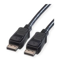 Kabel Displayport - DisplayPort Kabel, DP ST - ST, schwarz, 2m