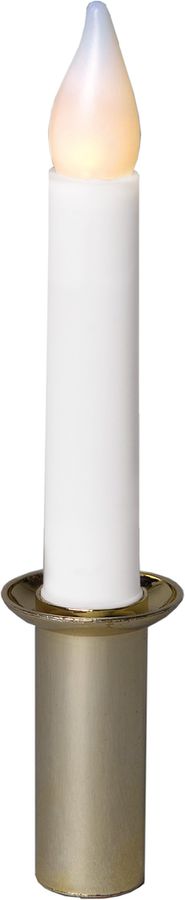 Dienerschaftskerze Santa Lucia - IP20, Warmweiss, Gold