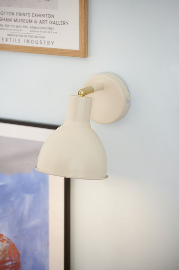 Pop , Wandleuchte, Beige - E27, IP20, max.18W
