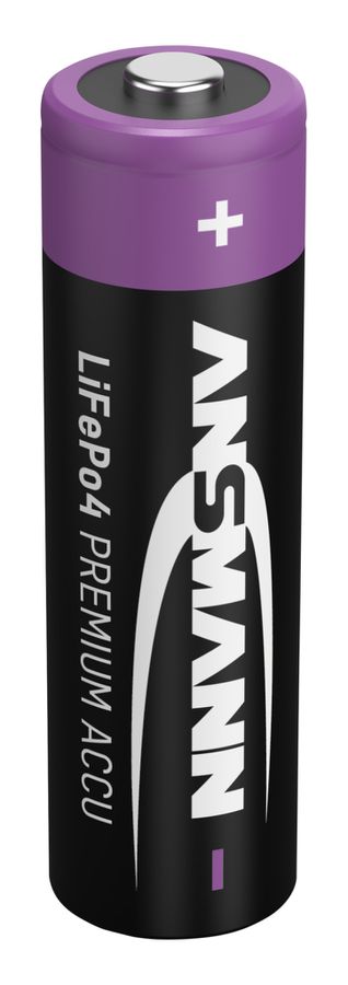 Lithium-Eisenphosphat Akku Mignon AA 500 mAh - 1er Blister