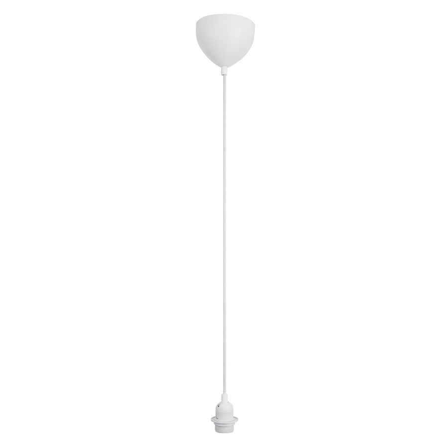Pendelaufhängung Basic - 60W, E27, IP20, 2m Kabellänge, Plastik