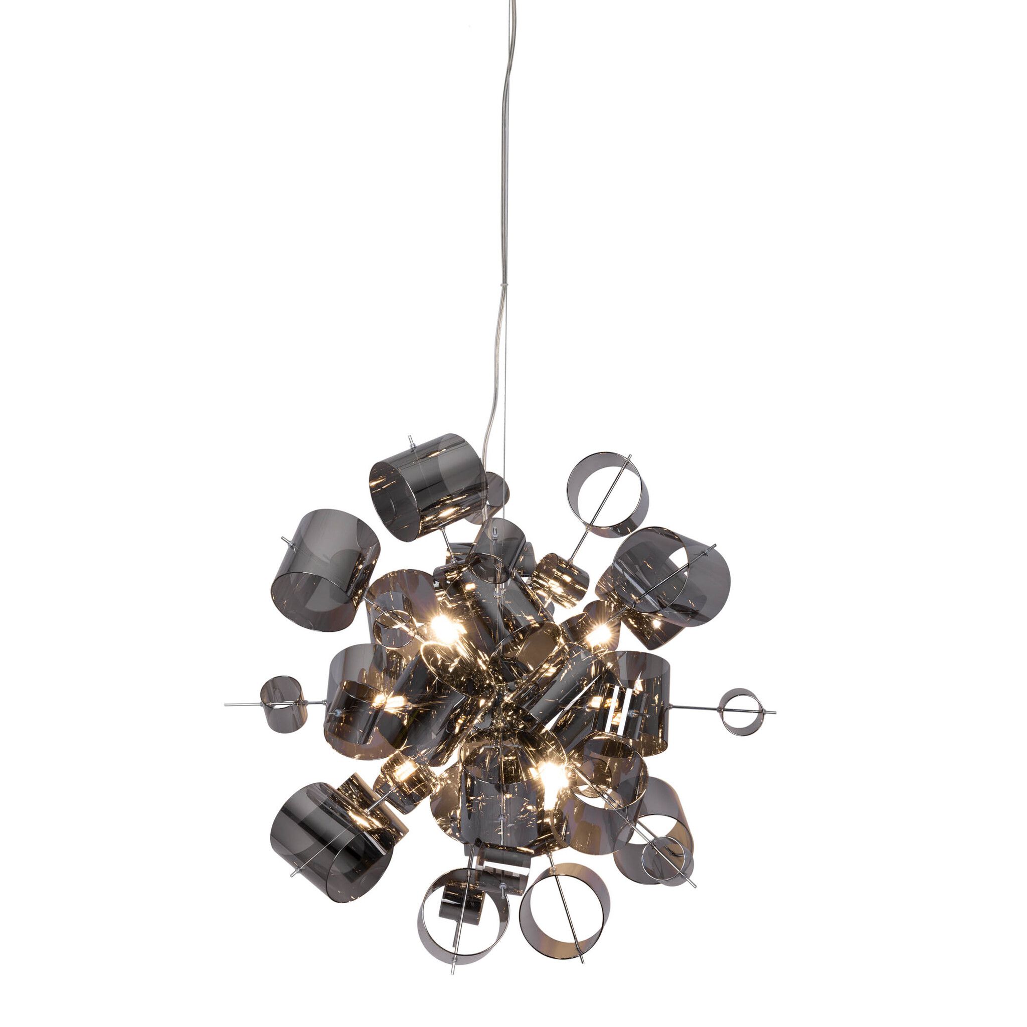 Pendelleuchte  SIRIUS  H: 190cm - IP20, G9, Chrome