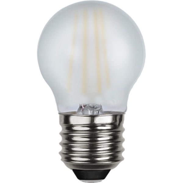 LED Leuchtmittel E27 G45 Frosted - E27, 450Lm, 2700K, 4W, 220-240VAC