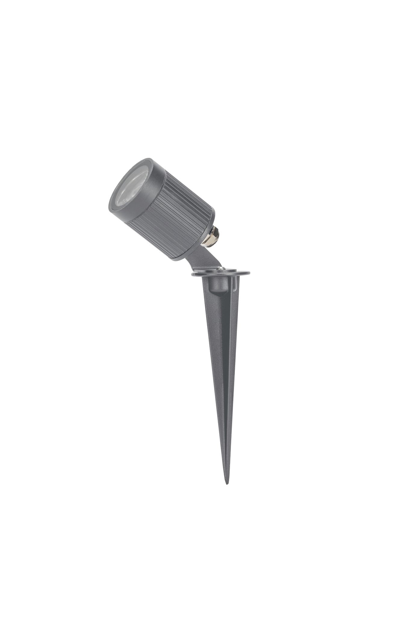 Playlight 24V Spot 36° - 24V DC, 5W, lm, 3000K, IP65, 36°, anthrazit, inkl. Spike