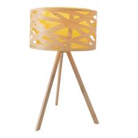 Tischleuchte Finja mit Bambus h: 55cm - E14, 40W, IP20