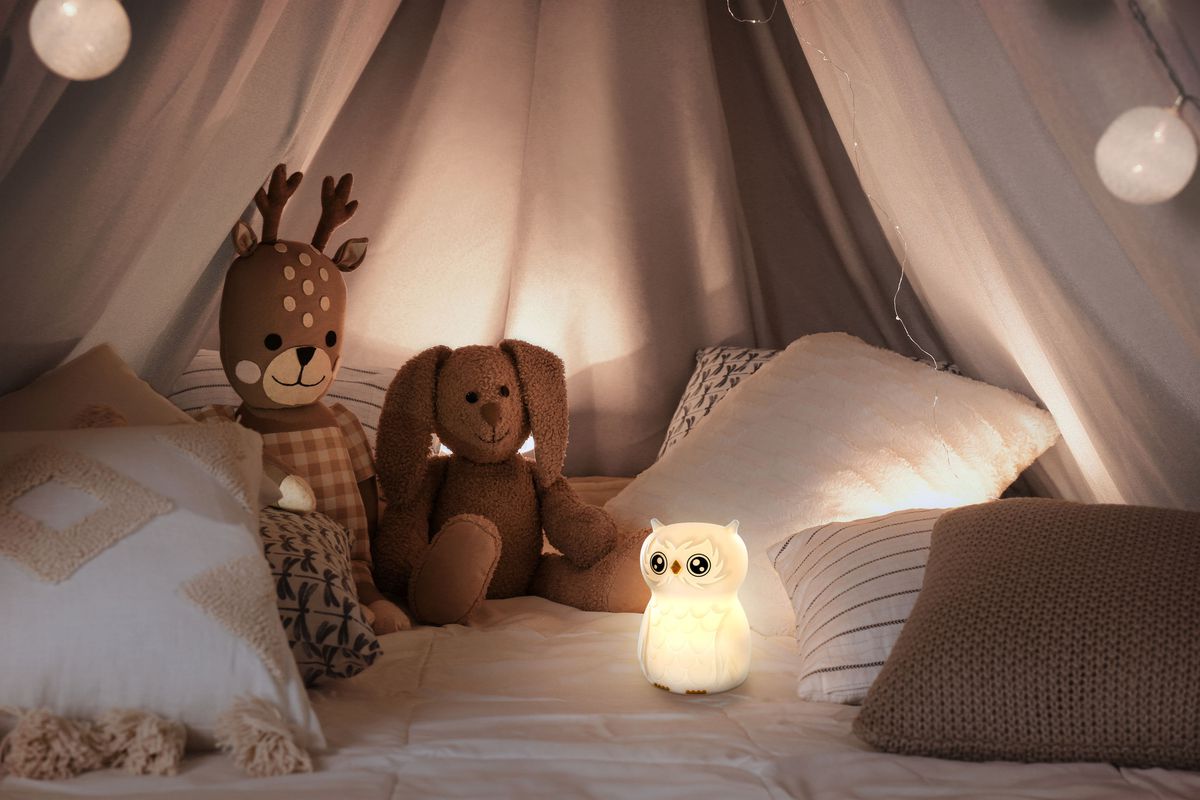 Nachtlicht Eule - 0.2W, IP20, USB-Ladung