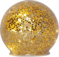 Glasdekoration Star Fall - IP20, Warmweiss, 10 LED