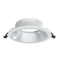 Einbauring CAMELION BL 150 - BL=145-155mm, H=42mm, D=165mm, weiss mit silb. Reflektor