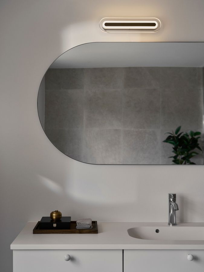 Wandleuchte Cavara  Schwarz - 11W, LED-Modul, IP44