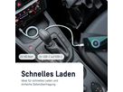Magnetisches Silikonkabel USB-C auf USB-C, weiß, 120cm - Magnetisches Silikonkabel USB-C auf USB-C, weiß, 120cm