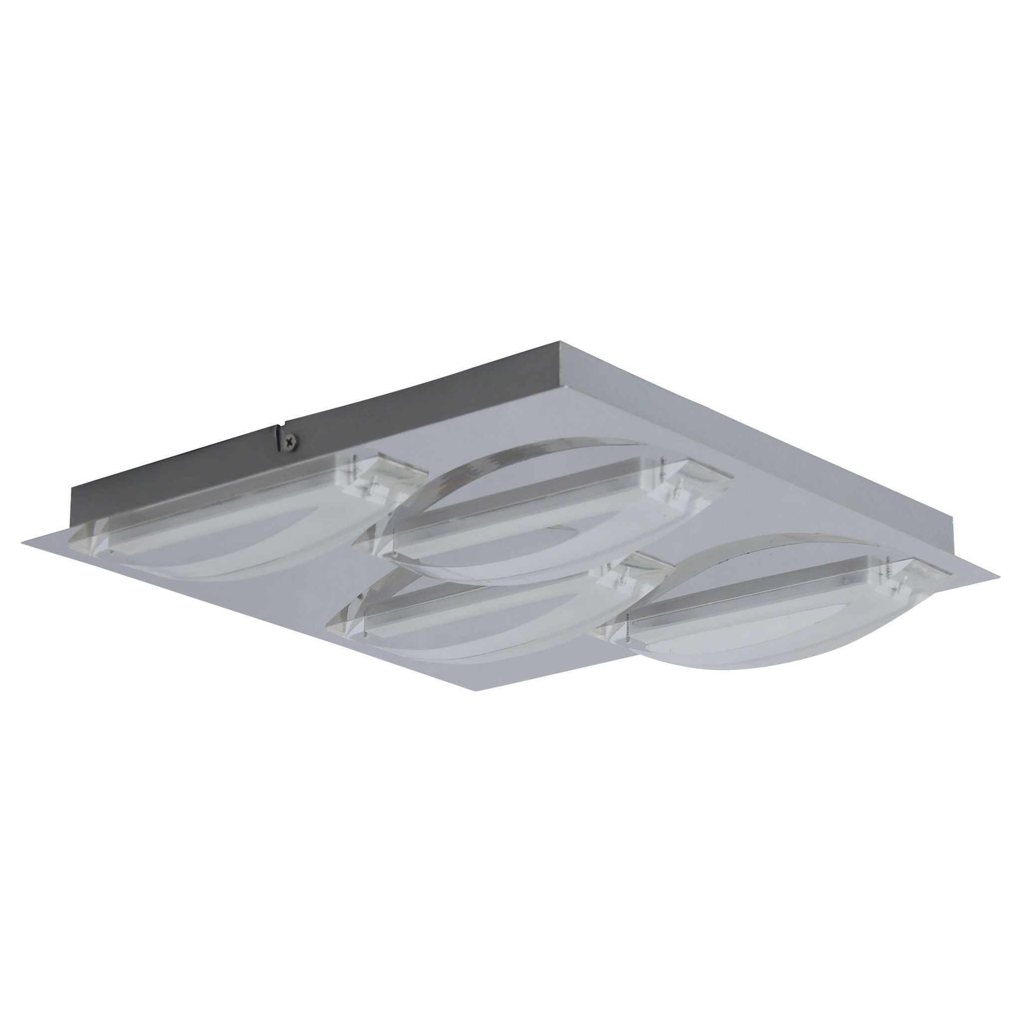 LED Deckenleuchte Chur - LED fest verbaut, 3000K, warmweiss