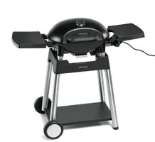 Barbecue grill mit grillwagen BBQ 4100 - 2200W, Edelstahl, Schwarz
