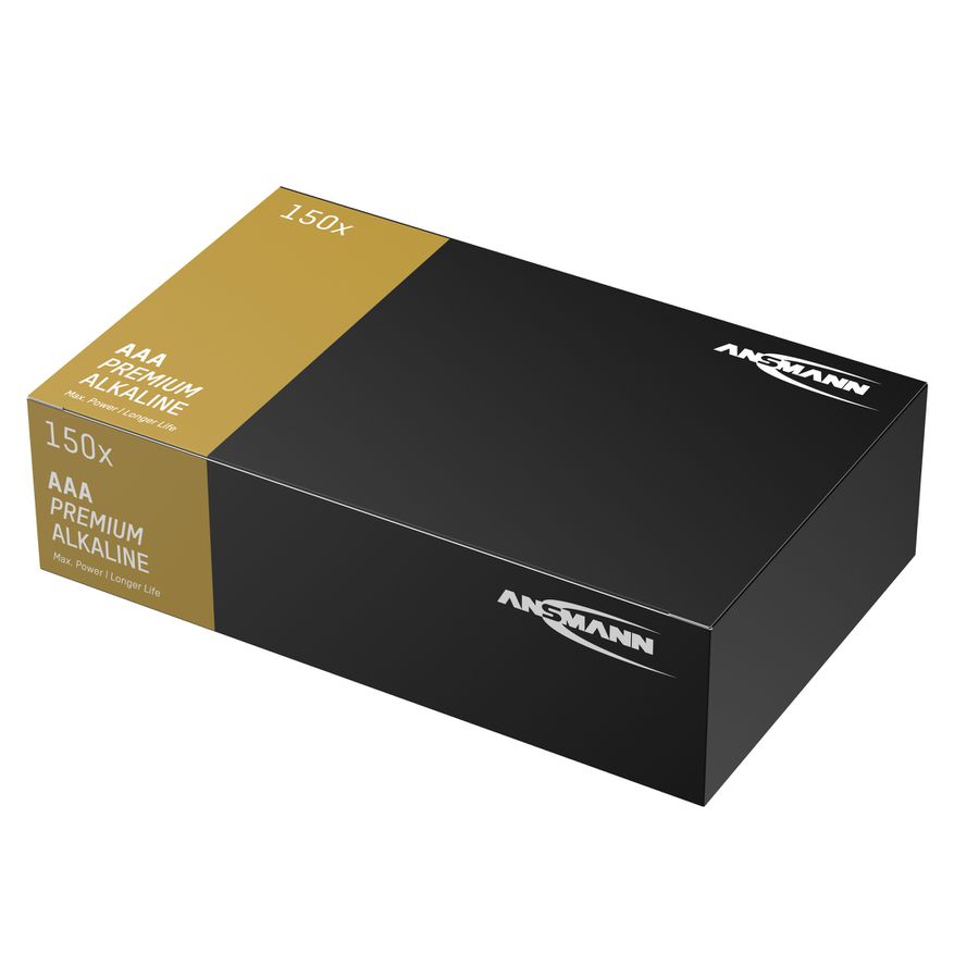 Premium Alkaline Batterie Micro AAA / LR03 150er Karton - 150er Box
