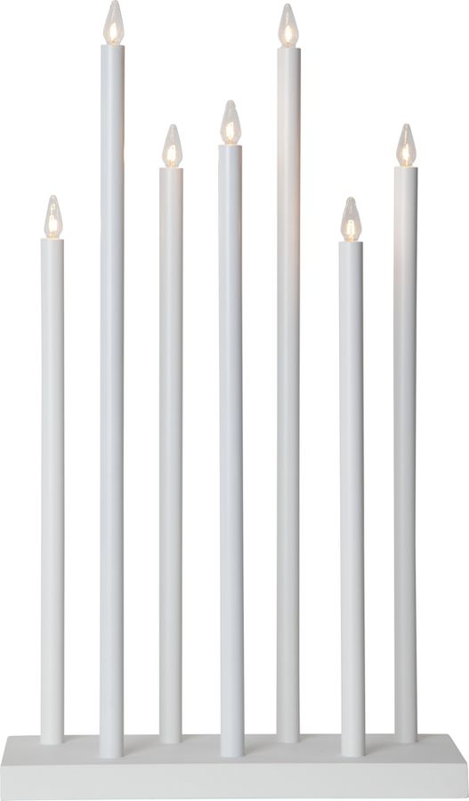 Kerzenständer Set Holy - IP20, Neutralweiss, 7 LED's
