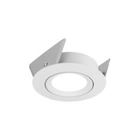 Spot Einbauring  PRO 80 W   (Blattfeder) - Max. 50W, weiss, schwenkbar, Blattfeder, D=92mm, H=35mm, BL=80-85mm