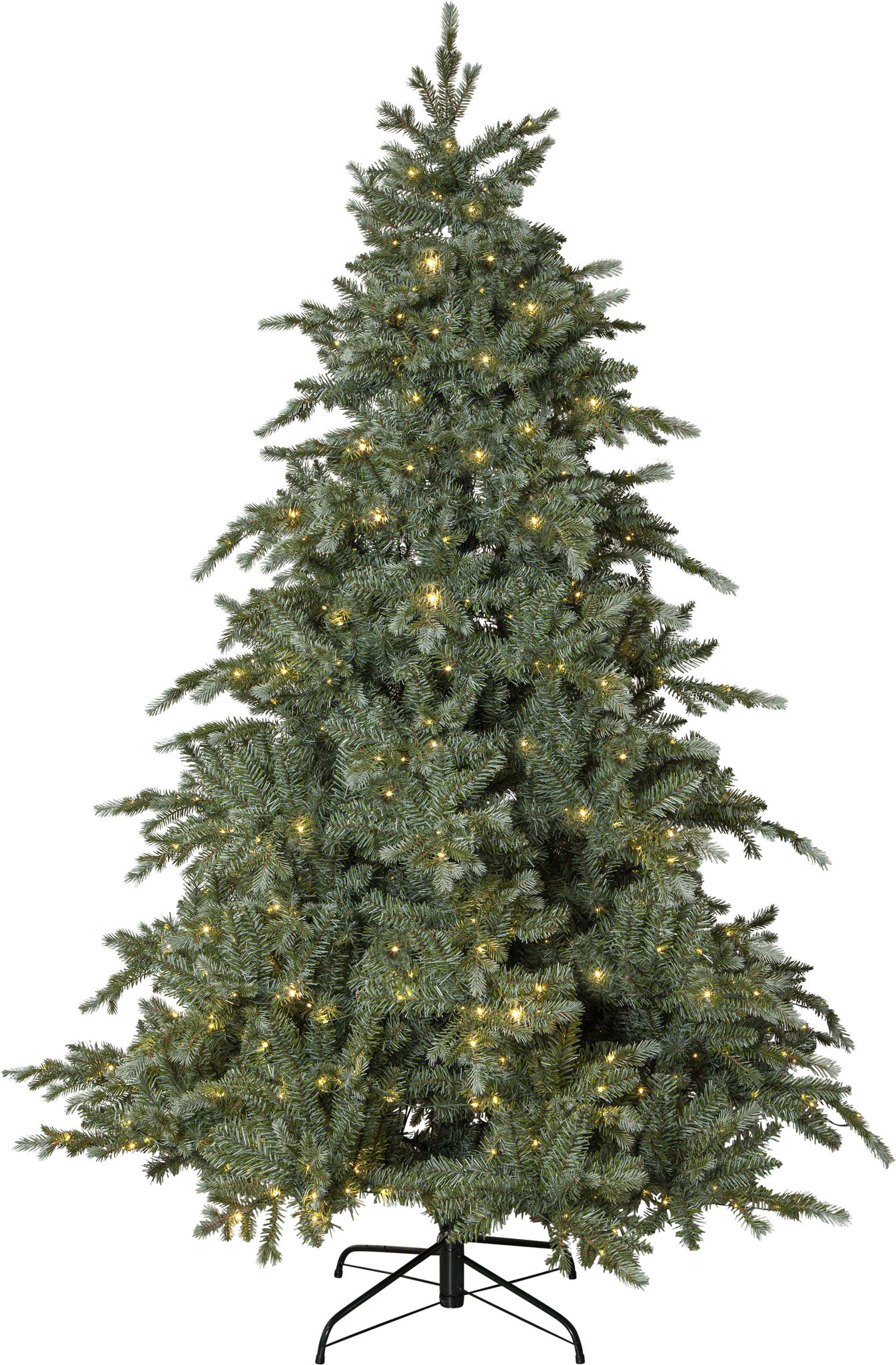 Künstlicher Weihnachtsbaum LED Greyland - Grün, 700 LED's, 210cm Höhe