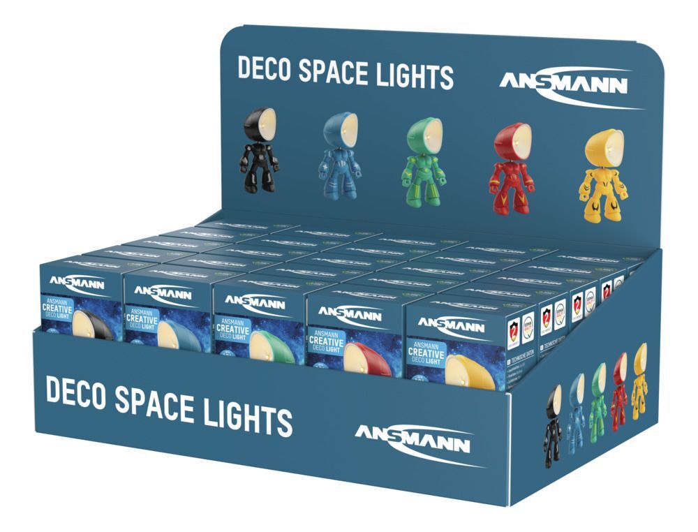 Deco Space Light 25er Display - 0.2W, 9lm,4h Leuchtdauer