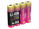 Pure Power Li-Ion Akku Mignon AA Typ 3500 (min. 3250 mAh) - Akku
