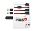 MUV USB (AC) CH - Out: CH, Schuko, IT, UK, BRA, USA/Japan, AUS/China, In: 2-Pol EU, UK*, USA/Japan, AUS/China