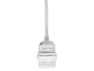 Schraubmantelpendel 80cm in weiss - IP20, E27, weiss
