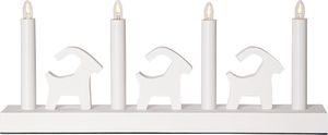 Kerzenleuchter BRUSE - IP20, Weiss, Kaltweiss