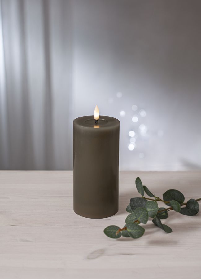 LED Pillar Kerze Flamme Flow - 0/12