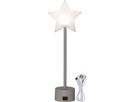 Tischstern Blizz - Indoor, Grau, 40.00cm Höhe