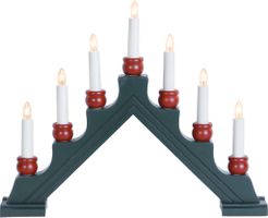 Kerzenleuchter Karin - IP20, Grün, Warmweiss