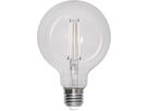LED Leuchtmittel E27 G95 Klar Filament - E27, 806Lm, 2700K, 7W, 230V