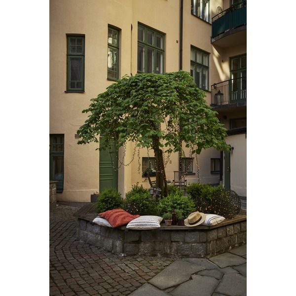 LED golden warmwhite, Lichterkette, 180 LEDs - Schwarz, 1970K, 360cm