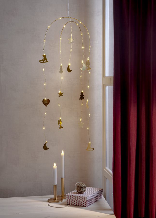 Indoor Dekoration DREAM - Indoor, Gold, 39 LED