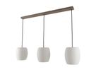 3er Pendelleuchte  NIRELIA  L: 110cm beige - IP20, E27, Beige