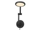 Bend, Wandleuchte, Schwarz - IP20, LED Modul