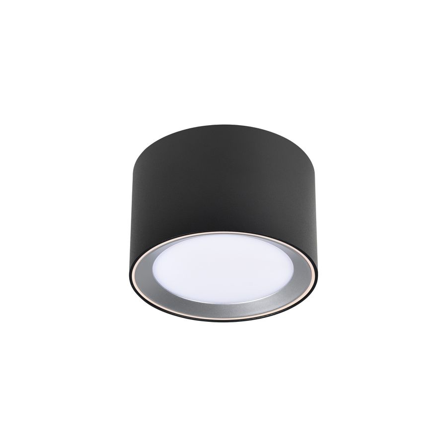 Landon, Feuchtraumleuchte, Schwarz - 6.5W ,2700K, IP44