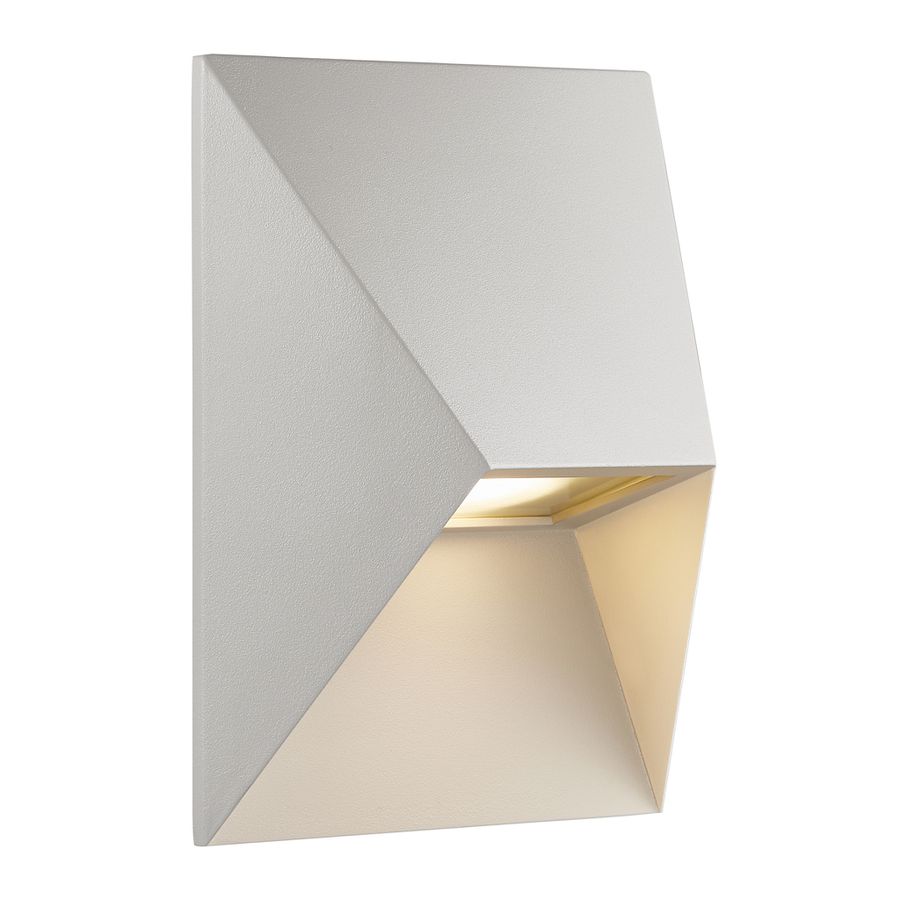 Wandleuchte PONTIO 15 - 1xGU10 (exkl.), max.25W, IP54, weiss, dimmbar (optional Leuchtmittel), L=150mm,B=150mm, H=190mm