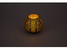 Solar Kerze ARNEB - Amber LED, IP44, 1800K