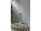 LED Dinner Kerze 2P Flamme Stripe - IP20, Warmweiss, 2 LED's