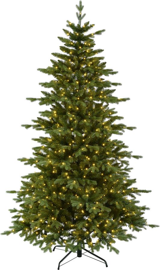 Weihnachtsbaum mit LED Larvik 600 - Outdoor, Grün, 600 LED