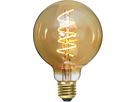 LED Leuchtmittel E27 G95 Decoled Spiral Amber - E27, 150Lm, 2000K, 3.2W, 220-240V AC