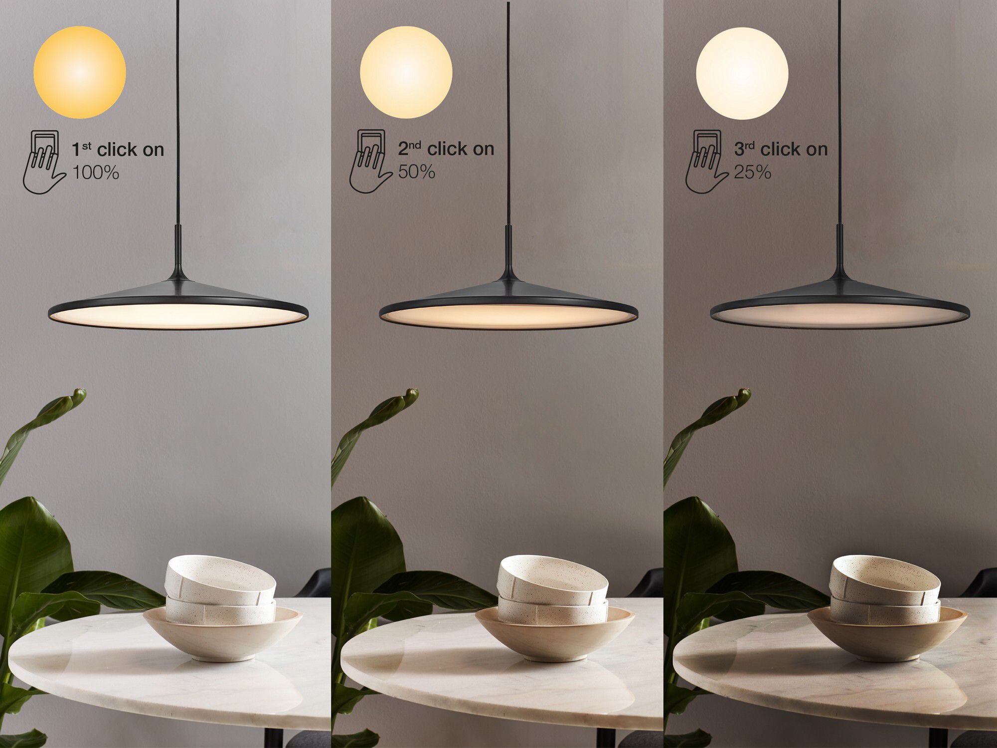 Balance, Wandleuchte, Schwarz - LED Modul, 17,5, IP20