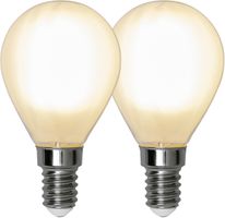 LED Lamp E14 Frosted Duo Pack - E14, 470Lm, 4.5W, 2700K