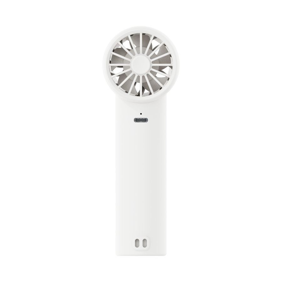IRIS Mini-Handventilator Duopack AF16 weiss - 2x 2000mAh, inkl. USB-C Kabel, wiederaufladbar